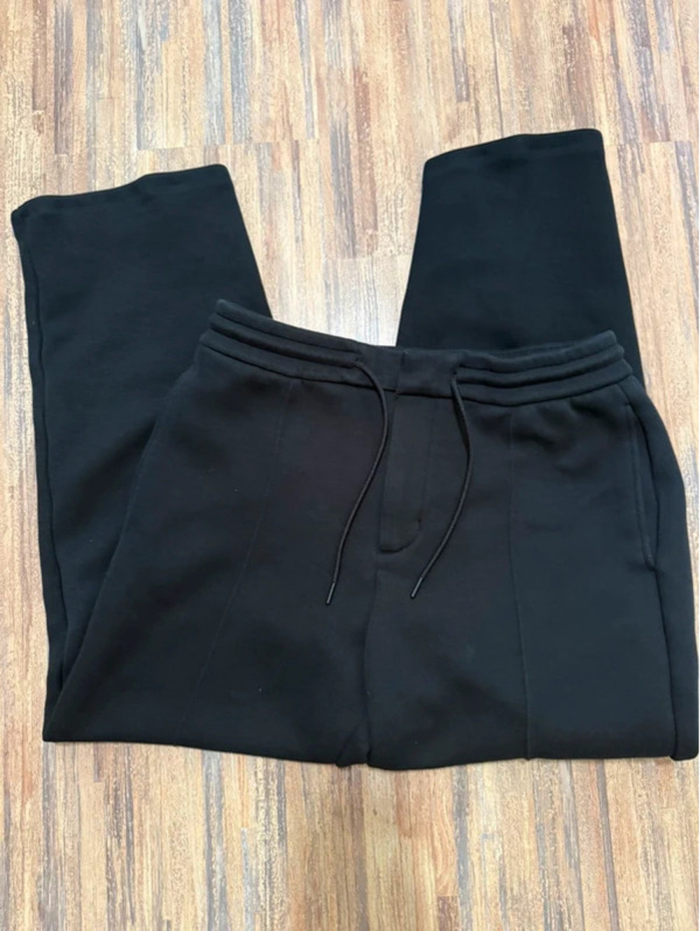 Nike tech tailored fleece pants in black mens size medium